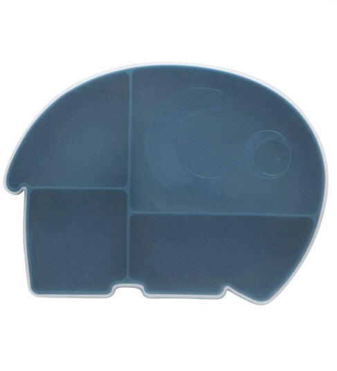 Sebra Silikonplate M / Lav Elefant Fanto Nordic Blue Sebra Silikonplate M / Lav Elefant Fanto Nordic Blue