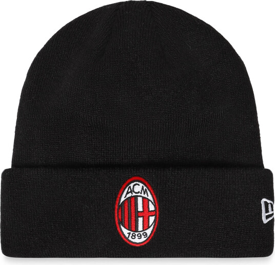New Era Core Cuff Beanie Acmilan   Black   ONE SIZE