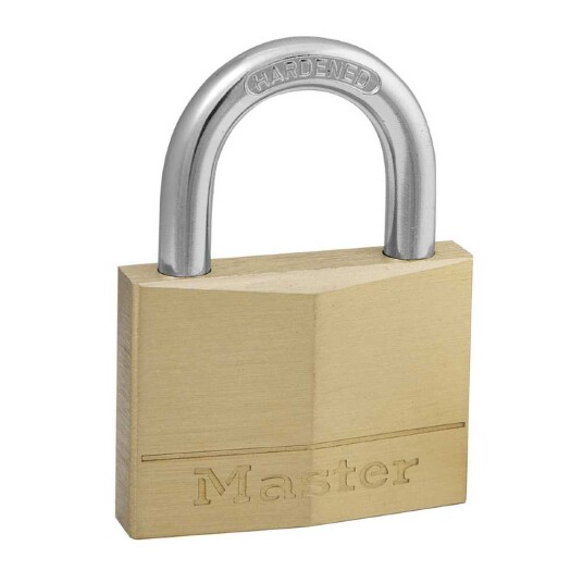 HENGELÅS 150EURD MESSING 50mm 6 5 PINS MASTERLOCK SV PN B HENGELÅS 150EURD MESSING 50mm 6 5 PINS MASTERLOCK SV PN B