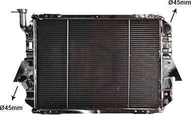 VAN WEZEL 13002088 Radiator, motorkjøling VAN WEZEL 13002088 Radiator, motorkjøling