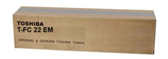 TOSHIBA T-FC22EM Tonerkassett magenta 8.500 sider TOSHIBA T-FC22EM Tonerkassett magenta 8.500 sider
