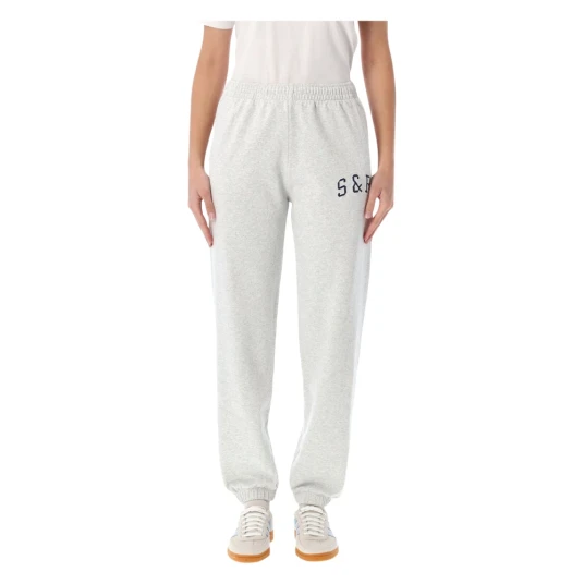 Sporty & Rich, Dame, Bukser, Grå, L,