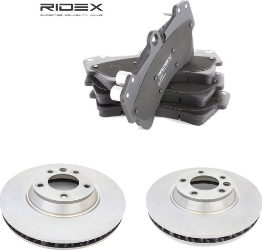 Bremseskiver og klosser RIDEX 3405B1169