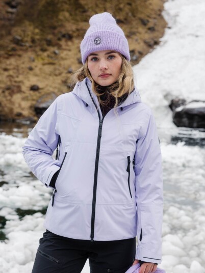 Twentyfour Aurora 3 Lags Skalljakke Lilla 48