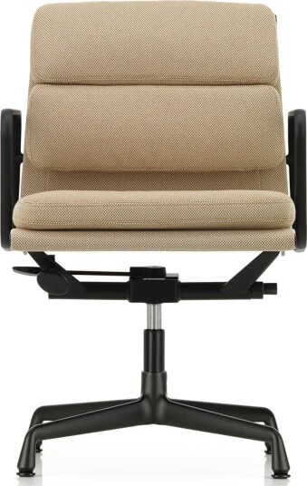 Vitra Soft Pad EA 231 Kontorstol med Sving og Armlener Papyrus/kremfarget Vitra Soft Pad EA 231 Kontorstol med Sving og Armlener Papyrus/kremfarget