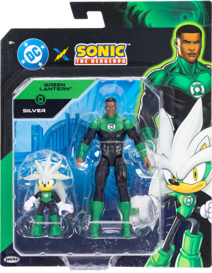 DC x Sonic the Hedgehog 5" Figure Multipack Wave 2 assortment