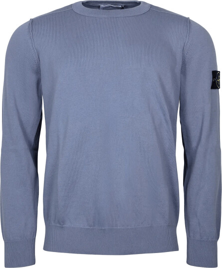 Stone Island Knit Crewneck Sweater Blue XL