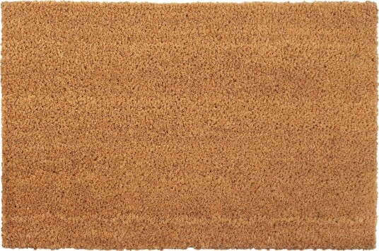 Dørmatte naturlig 40x60 cm tuftet kokosfiber 8721012225220