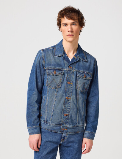 Wrangler Classic Jacket - Blue - M Wrangler Classic Jacket - Blue - M
