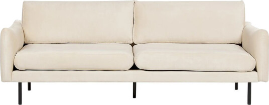 Woodal Sofa 3 seter Beige/Svart