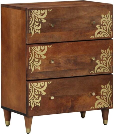 Serviesskap Brun 60 x 33 x 75 cm Massiv mango tre