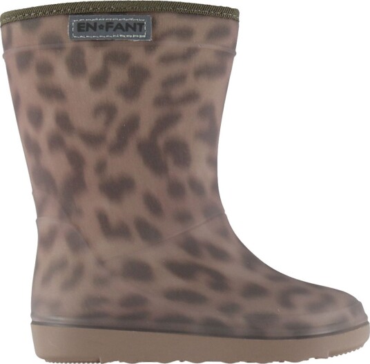 En Fant Gummistøvler m. for Smerte Bark En Fant 34 Gummistøvler Armygrønn Beige Brun Lilla