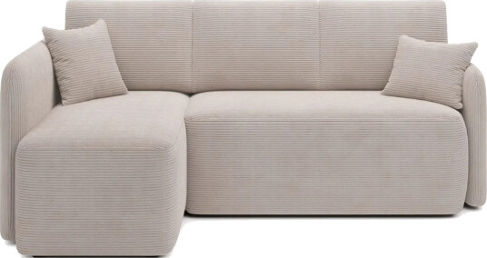 Seksjon Eltap Hadson 206x150x89 cm Jarell 18 Lys Beige Venstre