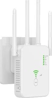 Mtp Products UNT-10 Dual-Band WiFi-forsterker / ruter 1200 Mbps - EU-kontakt - Hvit