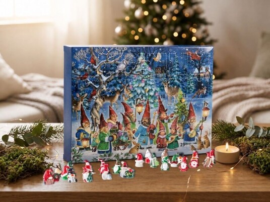 Julekalender med små pyntenisser