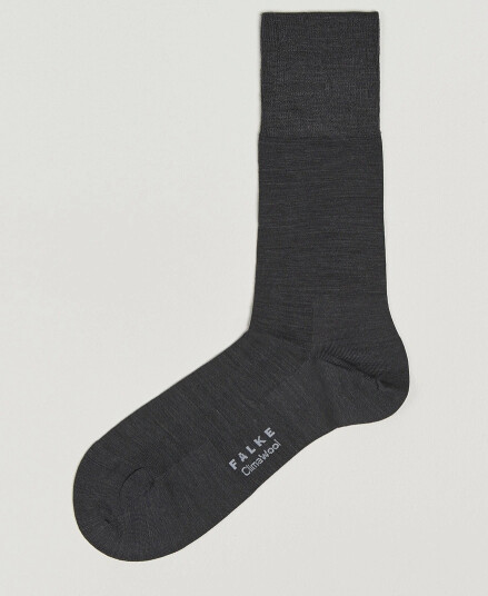 Falke Clima Wool Sock Anthracite Melange