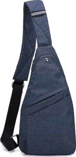 Ryggsekk Slyngeveske Liten Ultratynn Vannavstøtende Crossbody Bryst Skulder Personlig Lommeveske