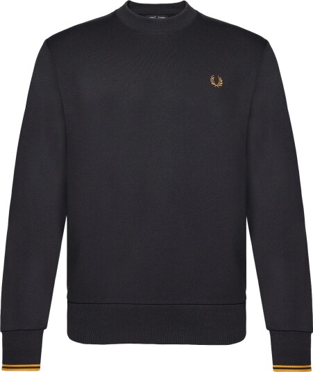 Fred Perry Crew Neck Sweatshirt ANCHORGRY/GOLDEN XS