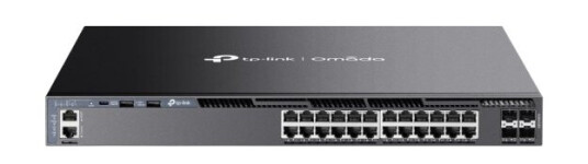 Tp-Link Omada Sg6428x, Håndtert, L3, Gigabit Ethernet (10/100/1000), Rack-Montering, 1U