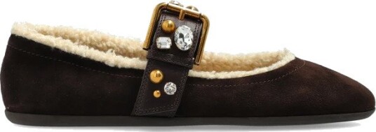 Dolce & Gabbana, Dame, Sko, Brun, 39 EU,