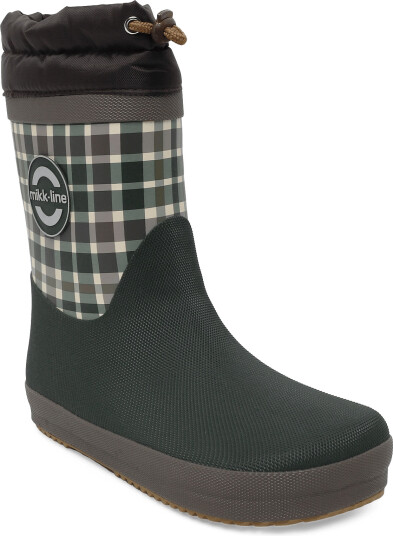 Mikk line Wellies Winter Merged Barefoot Khaki green 20 Mikk line Wellies Winter Merged Barefoot Khaki green 20