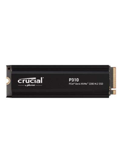 Crucial P310 4TB NVMe M.2 2280 Intern SSD med Kjøleribbe Crucial P310 4TB NVMe M.2 2280 Intern SSD med Kjøleribbe