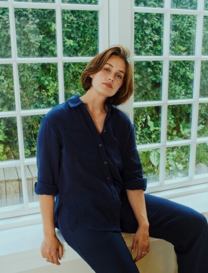 FREE/QUENT Fqesmingo Pants Navy S