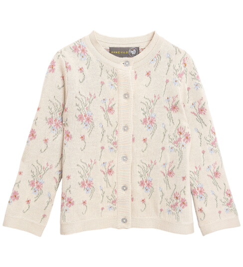 Hanevild Flower Cardigan   Cream   86