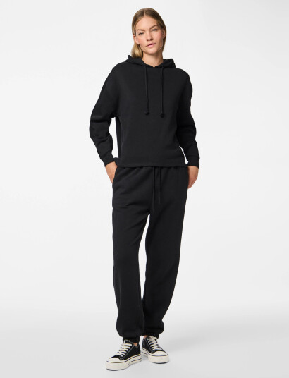Pieces Pcchilli Hw Sweat Pants Noos Bc - Black - S Pieces Pcchilli Hw Sweat Pants Noos Bc - Black - S