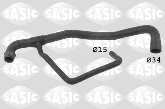 SASIC 3400031 Radiatorslange SASIC 3400031 Radiatorslange