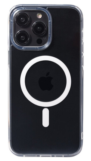 FERRELLI IPHONE 15 PRO MAX MAGNETISK DEKSEL, GJENNOMSIKTIG