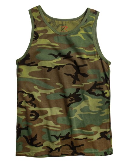 Rothco Tank Top Grønn Brun