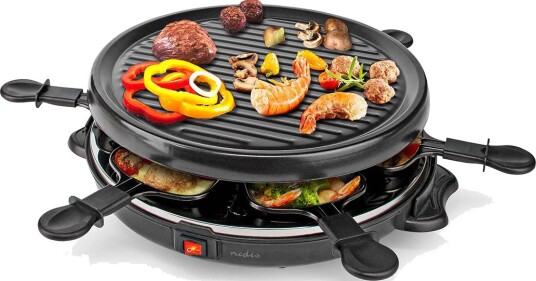 Nedis Raclette Grill 800W (6 personer)
