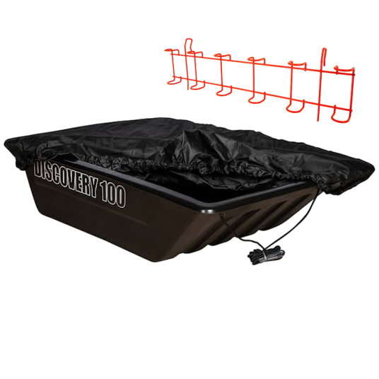 IFISH Discovery 100 PULKPAKET med överdrag/spöhållare IFISH Discovery 100 PULKPAKET med överdrag/spöhållare