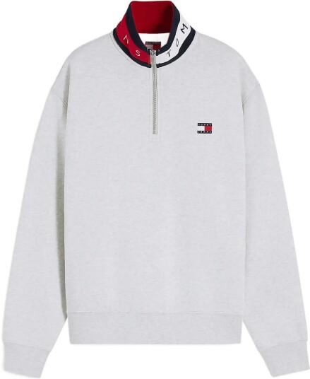 Tommy Jeans Tjm Rlx Branded Collar Qz Ext Grey XL
