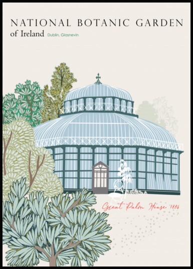 Great Palm House Garden Plakat / 100x150