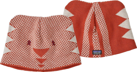 Patagonia Baby Animal Friends Beanie Beanie Bear: Sandhill Rust 6M Patagonia Baby Animal Friends Beanie Beanie Bear: Sandhill Rust 6M