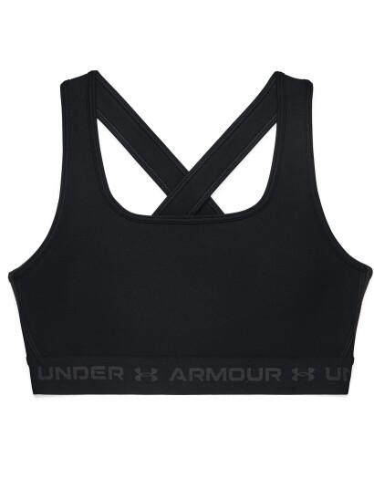 Under Armour Crossback Mid Bra - Black - XXL
