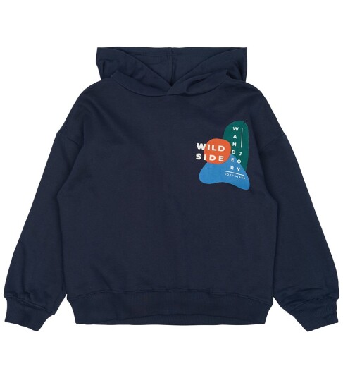 The New Tnparvelo Os Hoodie Navy 134/140