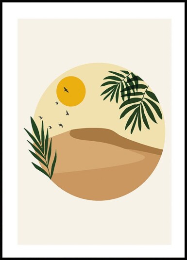 Desert Plakat Plakat / 70x100cm