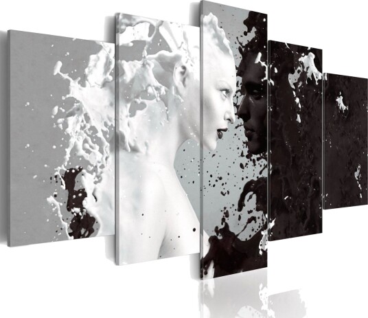 Bilde Milk & Choco 5 Pieces 200x100 Artgeist sp. z o. o.