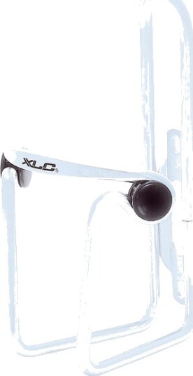 XLC Flaskeholder i Aluminium Hvit