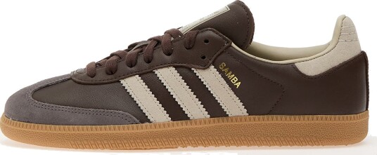 Adidas Originals Samba OG Sneaker Dark Brown/Beige Adidas Originals Samba OG Sneaker Dark Brown/Beige