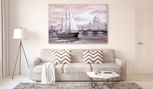 Tavle Charming Port 120X80 Artgeist sp. z o. o.