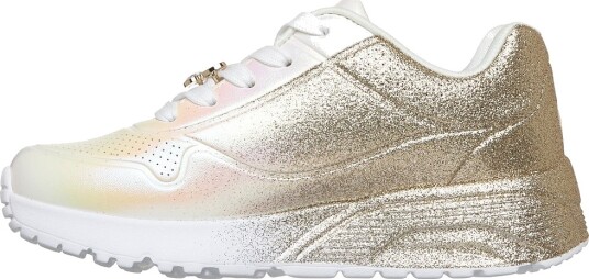 Skechers Sko Uno Lite Hjertestøv for alltid Hvit Skechers 39 Sko Gull