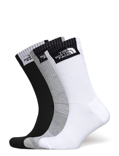 The North Face Multi Sport Fine Box Cush Crew Sock 3P - White - 41-43