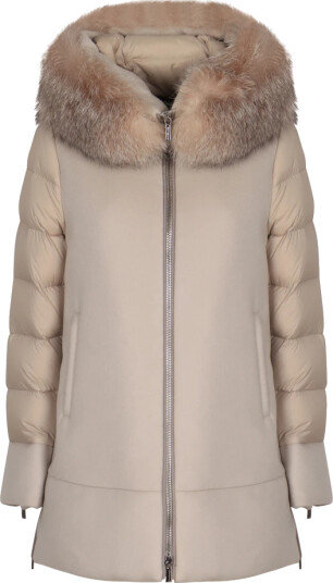Moorer Dame Frakker Beige XS,