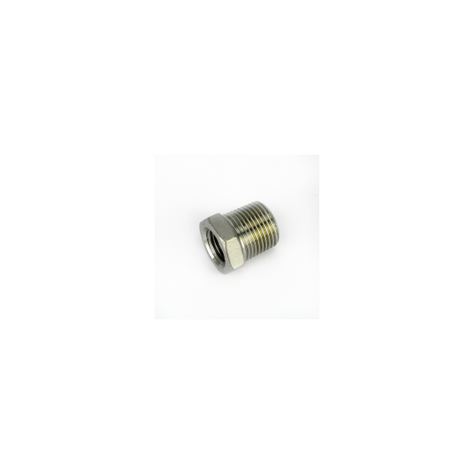 Overgang fra 3/8" til 1/2" gjenger BSP, hunn til hann, rustfri