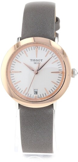 Tissot Dameklokke T929.210.46.266.00 T Gold Antikkhvit/Lær Ø33 mm