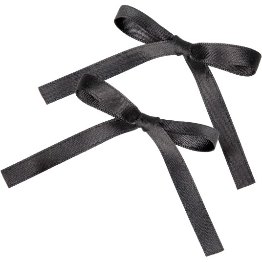 By Lyko Set Small Bow Midnight Black By Lyko Set Small Bow Midnight Black